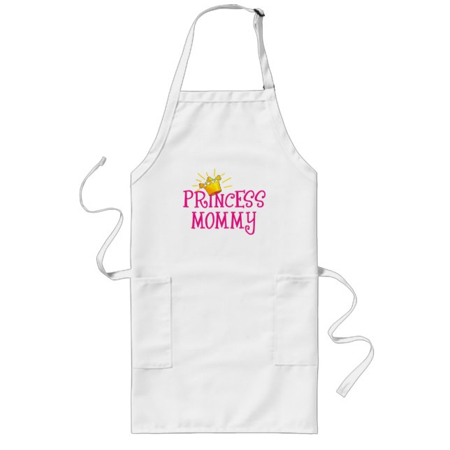 Princess Mommy T-shirts, Gifts Long Apron (Front)