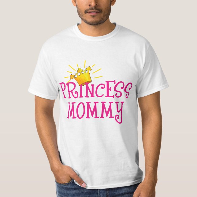 Princess Mommy T-shirts, Gifts T-Shirt (Front)