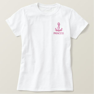 Princess Monogram Birthday Tee