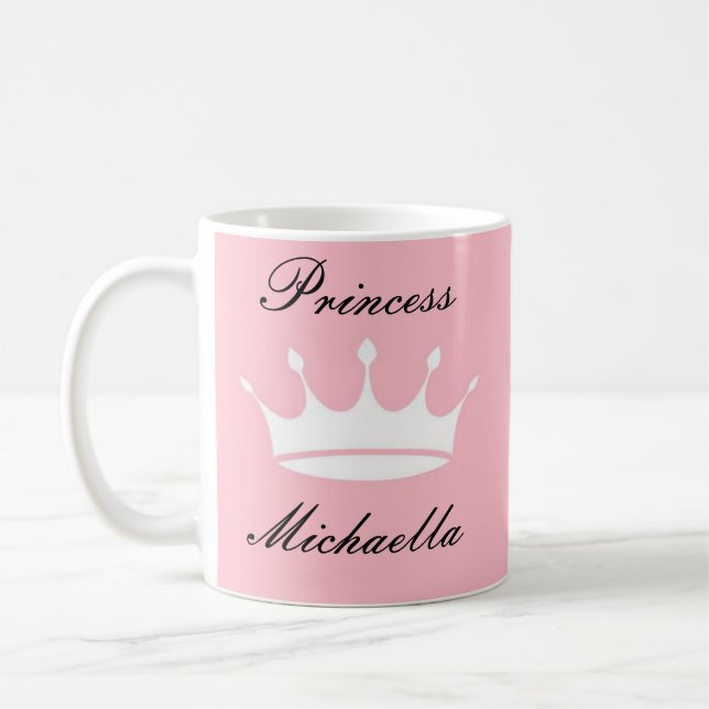 PRINCESS MUG IN PRETTY PINK COLOR (Left)