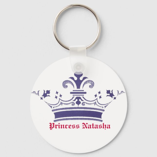 Princess Natasha <3 =') Keychain (Front)