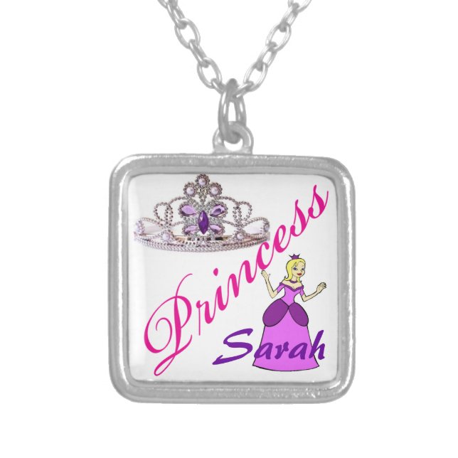 Princess Necklace - Blonde (Front)