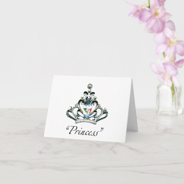 "Princess" notecards (Orchid)