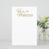 Princess notepad (Standing Front)