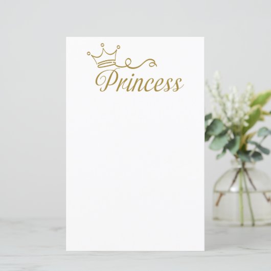 Princess notepad (Standing Front)