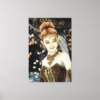Princess of Autumn Canvas Print
