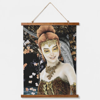 Princess of Autumn Hanging Tapestry