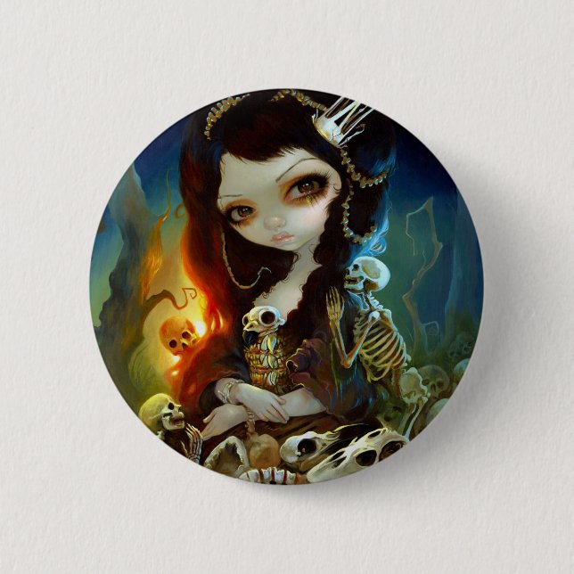 "Princess of Bones" Button (Front)