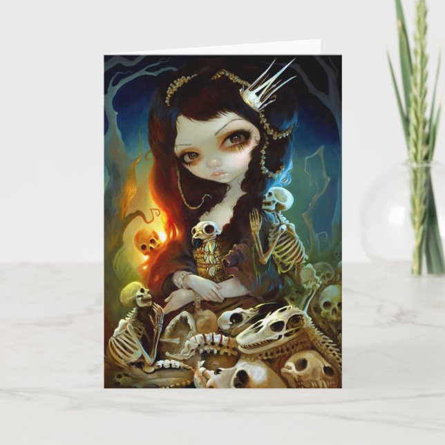 "Princess of Bones" Greeting Card (Front)