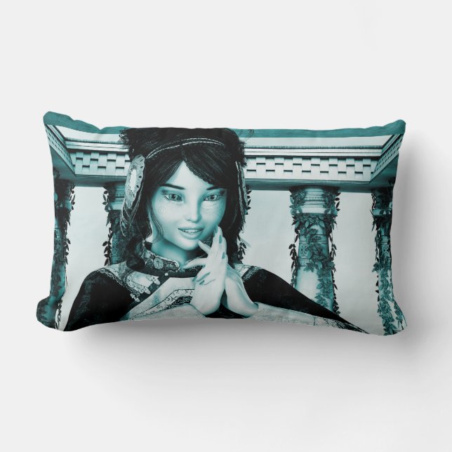 Princess of China Lumbar Pillow (Front)