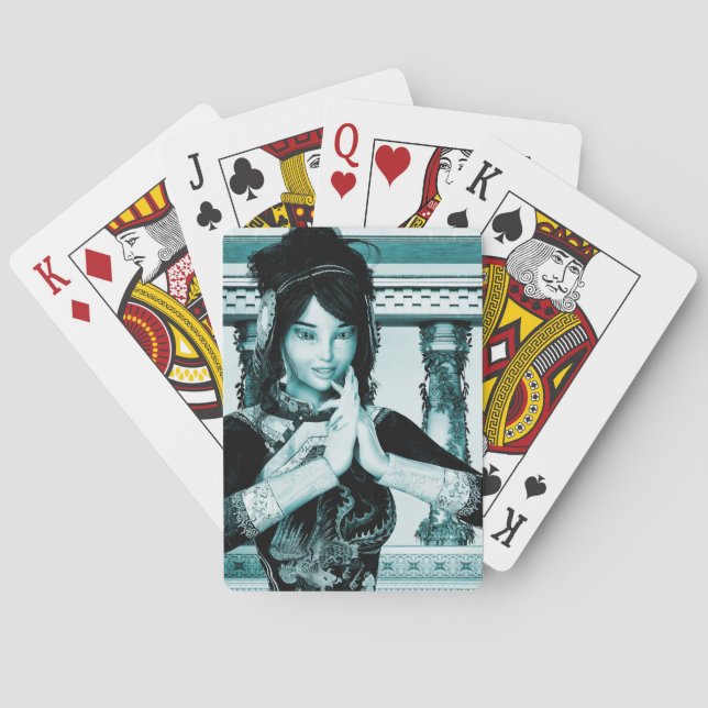 Princess of China Poker Cards (Back)