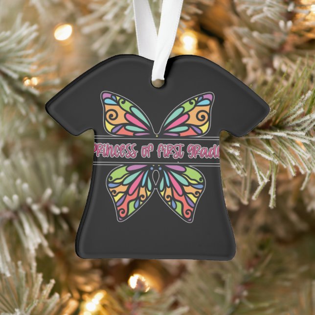 Princess Of First Grade Ornament (Tree)