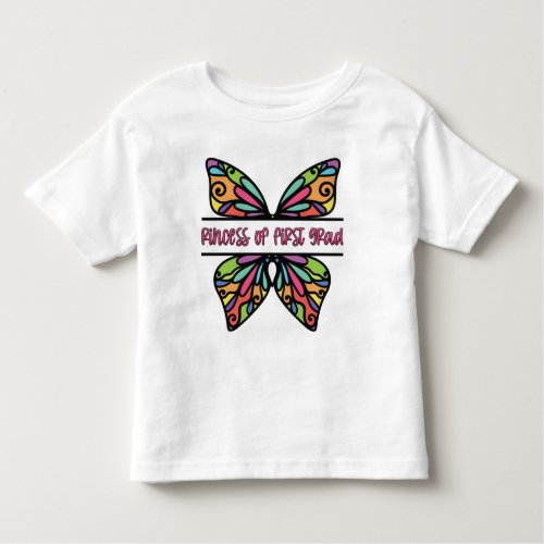 Princess Of First Grade Toddler T_shirt