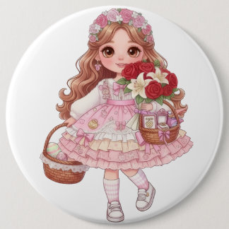 princess of hearts button