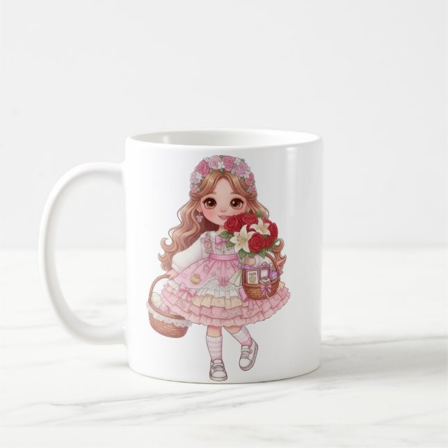 princess of hearts coffee mug (Left)