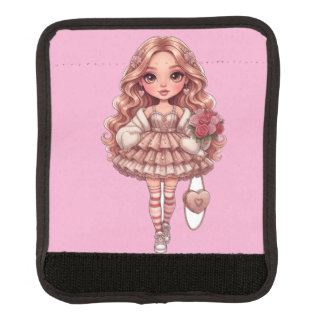 princess of hearts dall luggage handle wrap