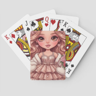 princess of hearts dall poker cards