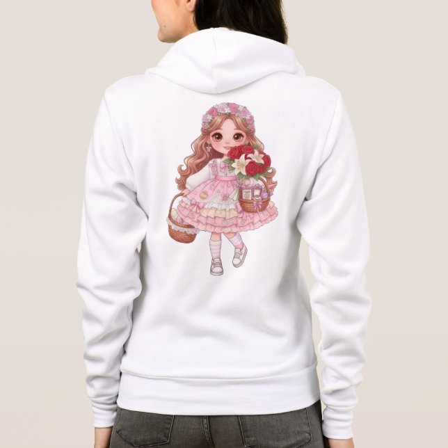 princess of hearts hoodie (Back)