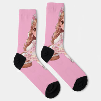 princess of hearts socks
