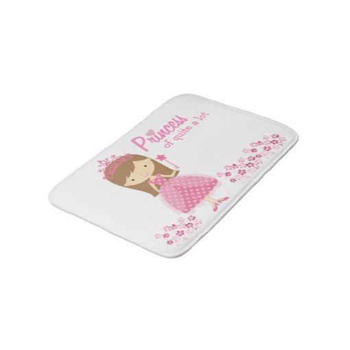 Princess of Pink Bath Mat Zazzle