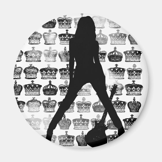 PRINCESS OF ROCK MAGNET (Front)