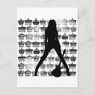 PRINCESS OF ROCK POSTCARD