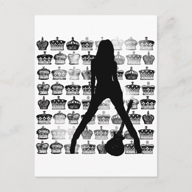 PRINCESS OF ROCK POSTCARD (Front)