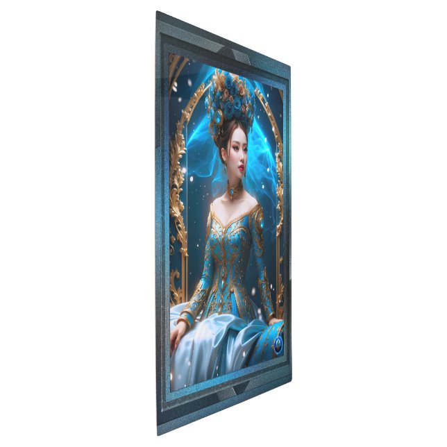 Princess Of The Blue Rose AI Art by Xzendor7 (3/4)
