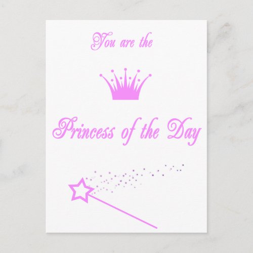 Princess of the Day _ Postcard