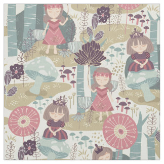 Princess of the Forest Fabric