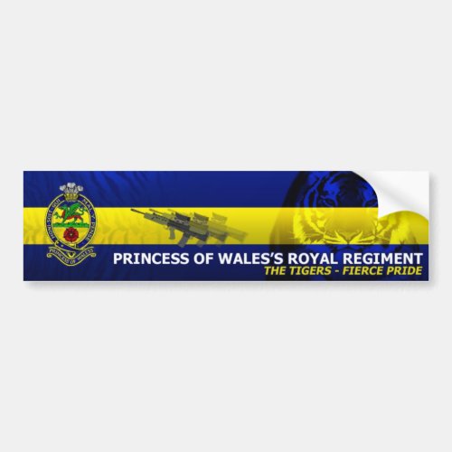 Princess of Waless Royal Regiment _ Car Sticker