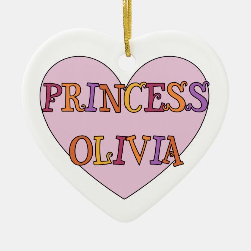 Princess Olivia Ornament