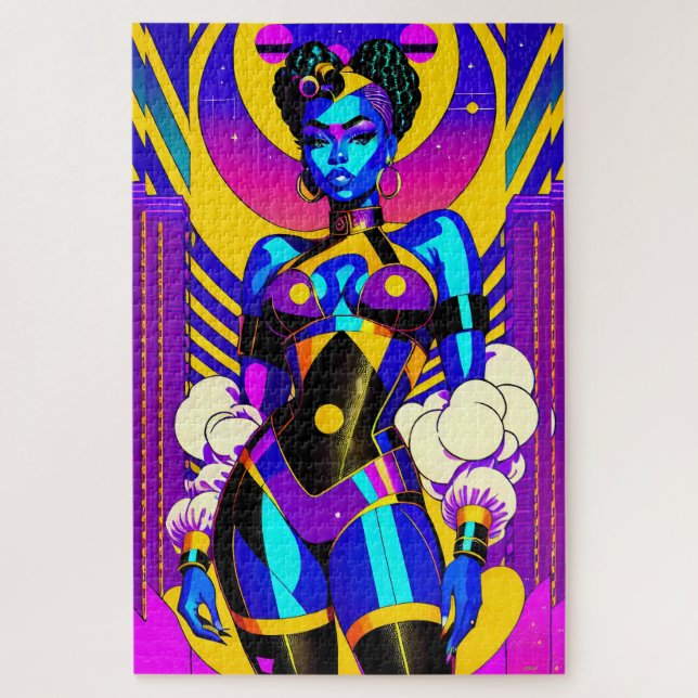 Princess on the Prowl - Ken Gage Art Jigsaw Puzzle (Vertical)