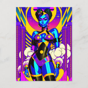 Princess on the Prowl - Ken Gage Art Postcard