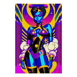 Princess on the Prowl - Ken Gage Art Poster