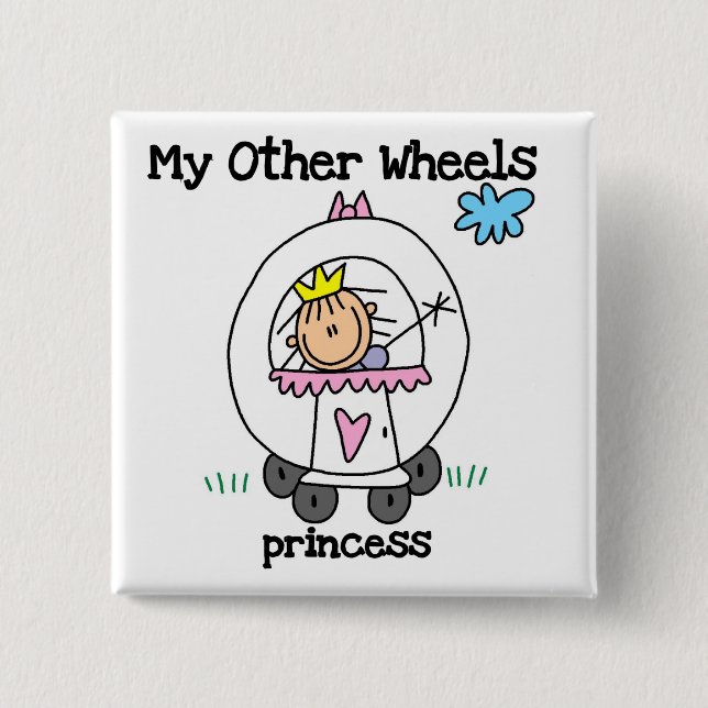 Princess Other Wheels Button (Front)