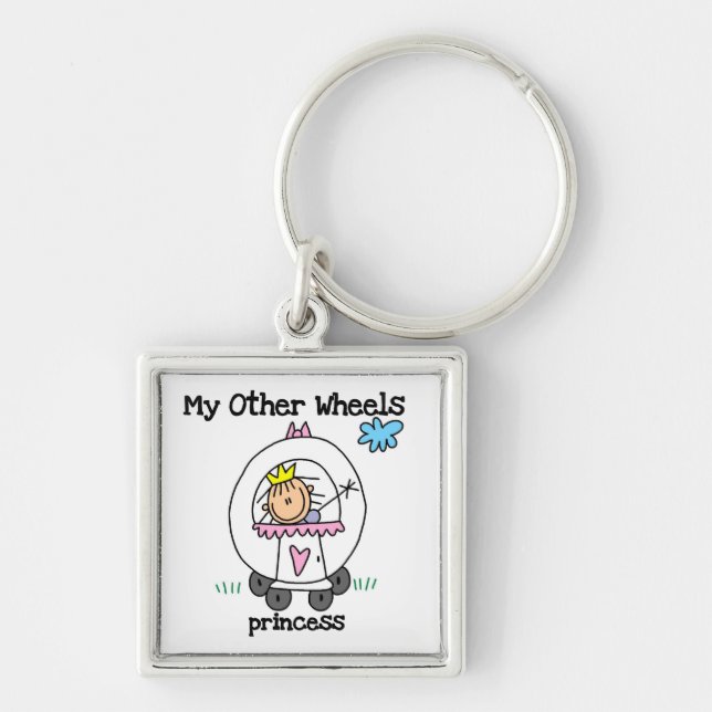 Princess Other Wheels Keychain (Front)