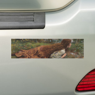 Princess out of School (by E.R. Hughes) Bumper Sticker