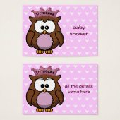 princess owl (Front & Back)