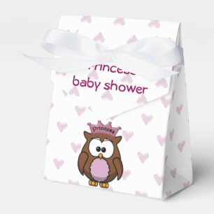 princess owl favor box