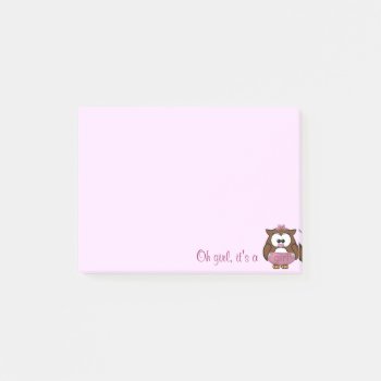 Princess Owl Post-it Notes by just_owls at Zazzle