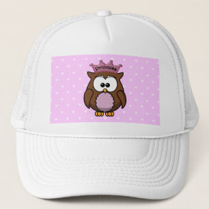 princess owl trucker hat