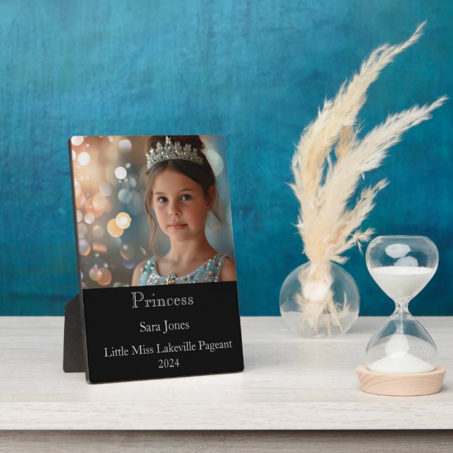 Princess Pageant Plaque (Side)