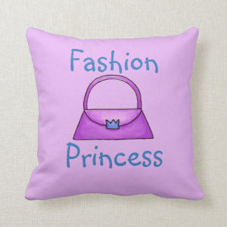 Princess Pals (Purple Collection) Throw Pillow