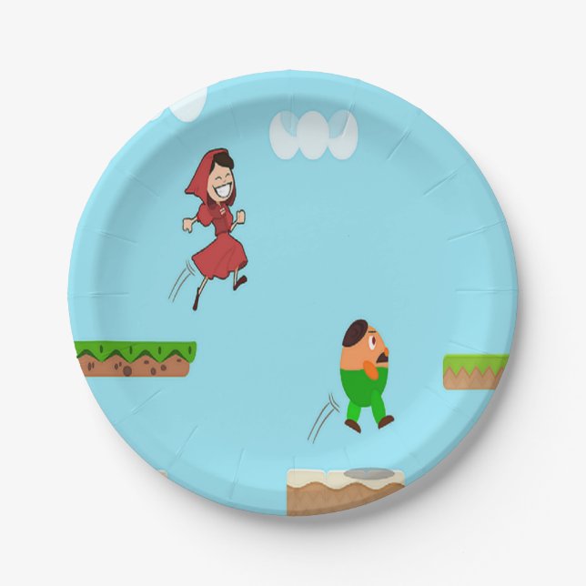 Princess Paper Plates (Front)