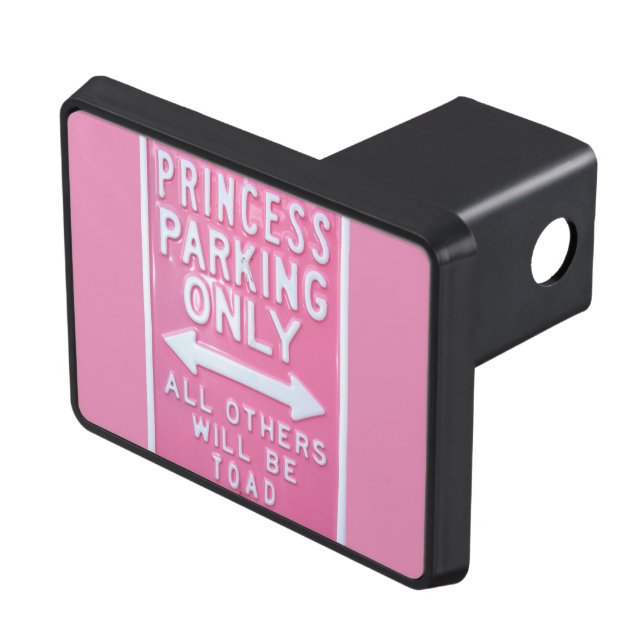 Princess parking only hitch cover (Top Right)