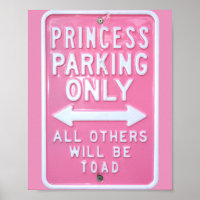 Princess parking only 