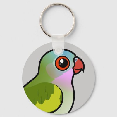 Princess Parrot Keychain