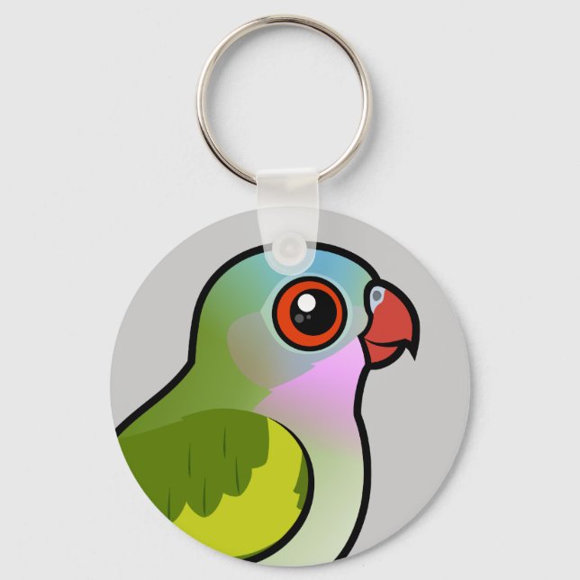 Princess Parrot Keychain (Front)