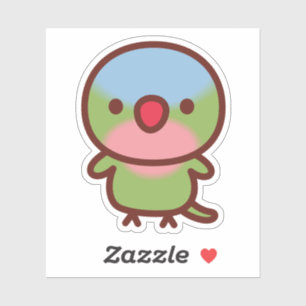 Princess Parrot Sticker
